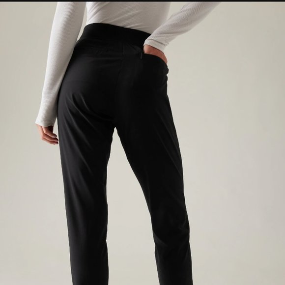 Athleta Brooklyn Ankle Pant in Black Size 16 - Picture 2 of 7